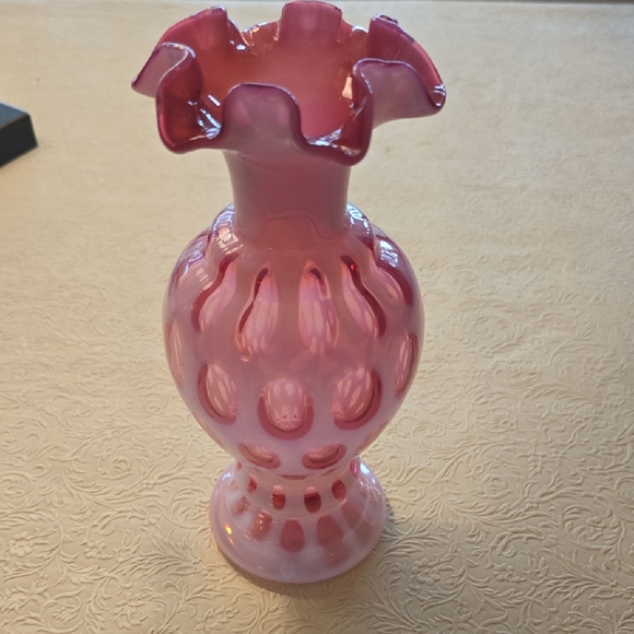 Fenton Glass Vase - Picture 1 of 4